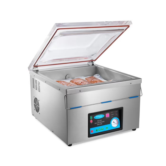 MAXIMA Gastro Vakuumiergerät - 50 cm Siegelbalken - W52 x D54 x H20cm Kammer