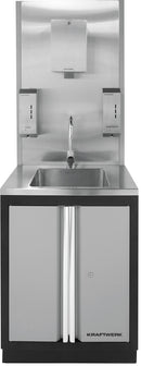 KRAFTWERK base cabinet with stainless steel sink +