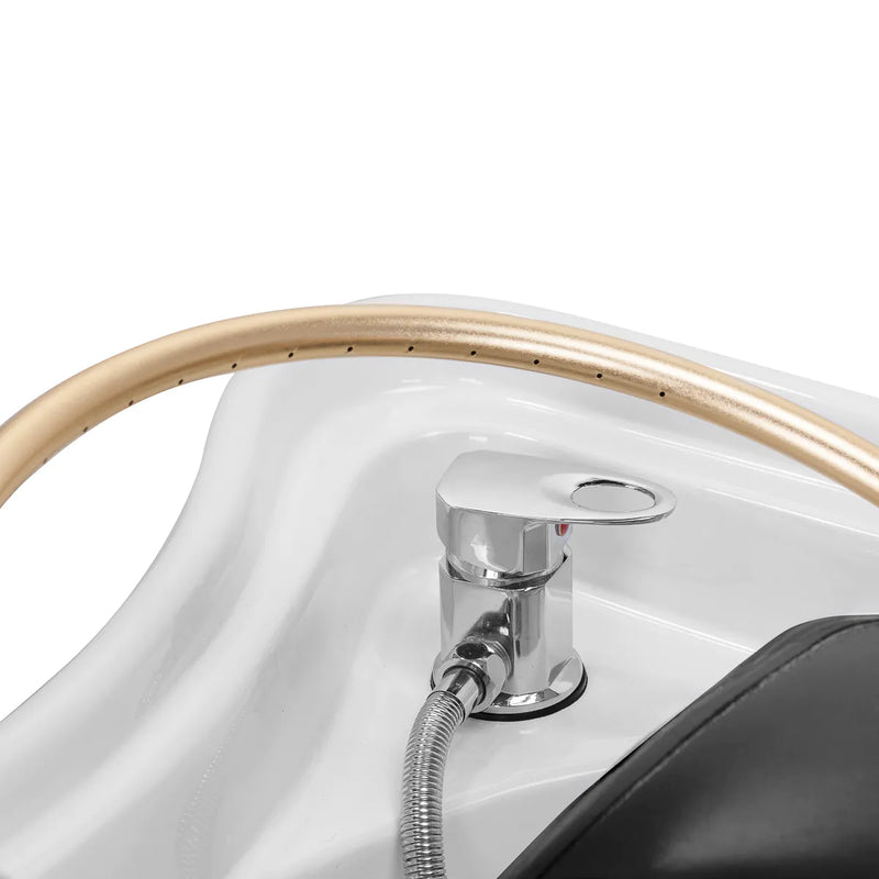 ACTIVESHOP Gabbiano Friseurwaschbecke Liege Head Spa 017 schwarz