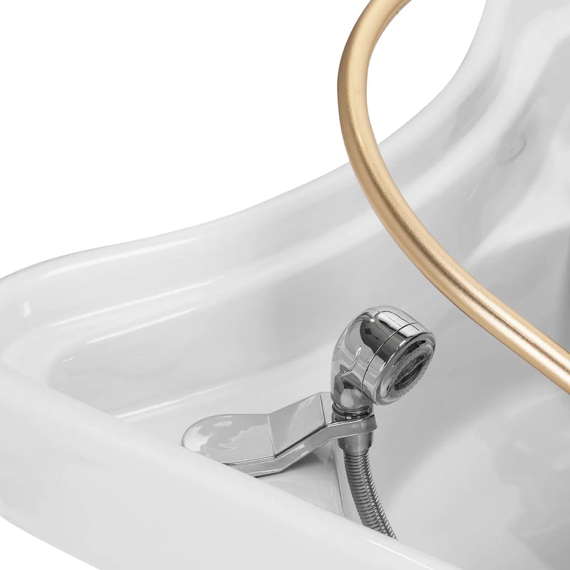 ACTIVESHOP Gabbiano Friseurwaschbecke Liege Head Spa 017 schwarz