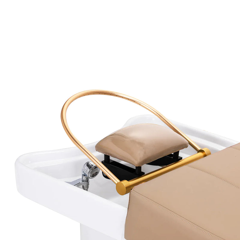 ACTIVESHOP Gabbiano Friseurwaschbecke Liege Head Spa 017 beige