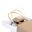 ACTIVESHOP Gabbiano Friseurwaschbecke Liege Head Spa 017 beige