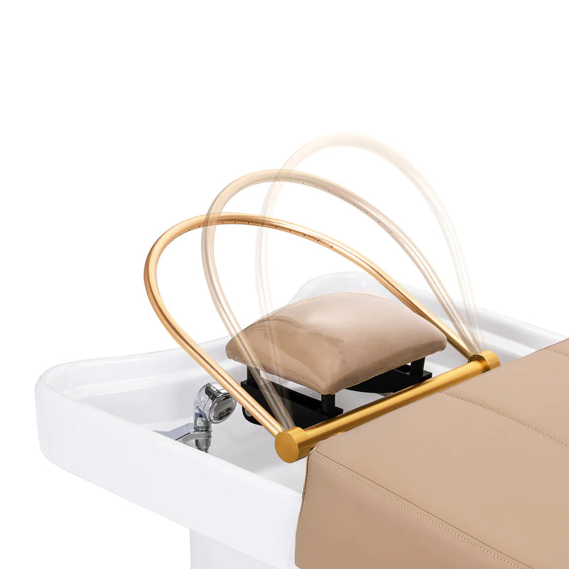 ACTIVESHOP Gabbiano Friseurwaschbecke Liege Head Spa 017 beige