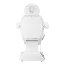 ACTIVESHOP Elektrischer Kosmetiksessel SILLON Luxury 3 Motoren weiß Fußschalter