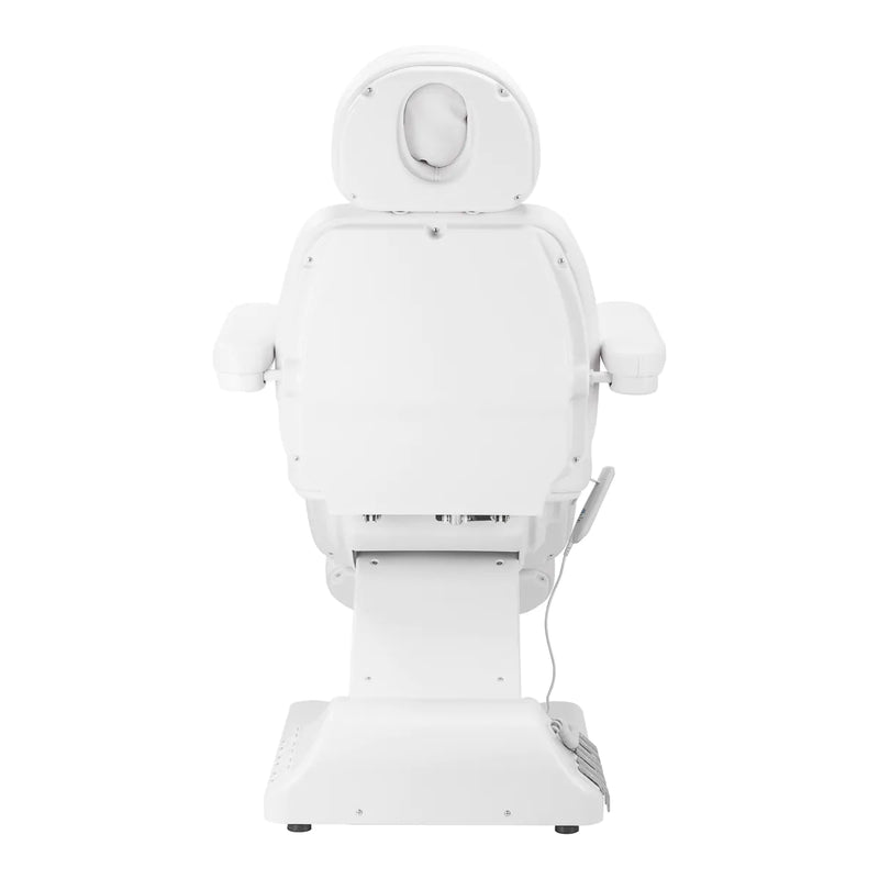 ACTIVESHOP Elektrischer Kosmetiksessel SILLON Luxury 3 Motoren weiß Fußschalter