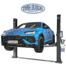 Twinbusch 2 Säulen Hebebühne 4.2 t - BASIC LINE - halbautomatische Entriegelung - GREY-Line