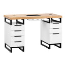 ACTIVESHOP Kosmetiktisch Momo L02 mit Staubabscheider