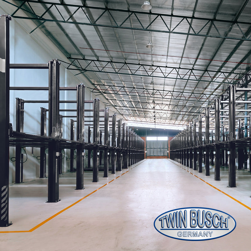 Twinbusch Triplex-3-Fach-Parkhebebühne - GREY-Line
