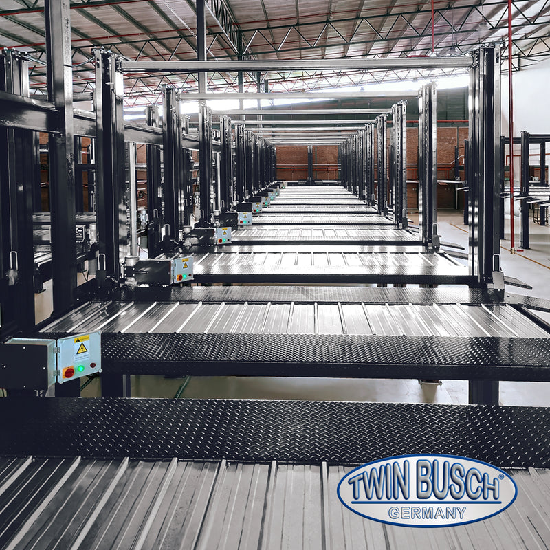 Twinbusch Triplex-3-Fach-Parkhebebühne - GREY-Line