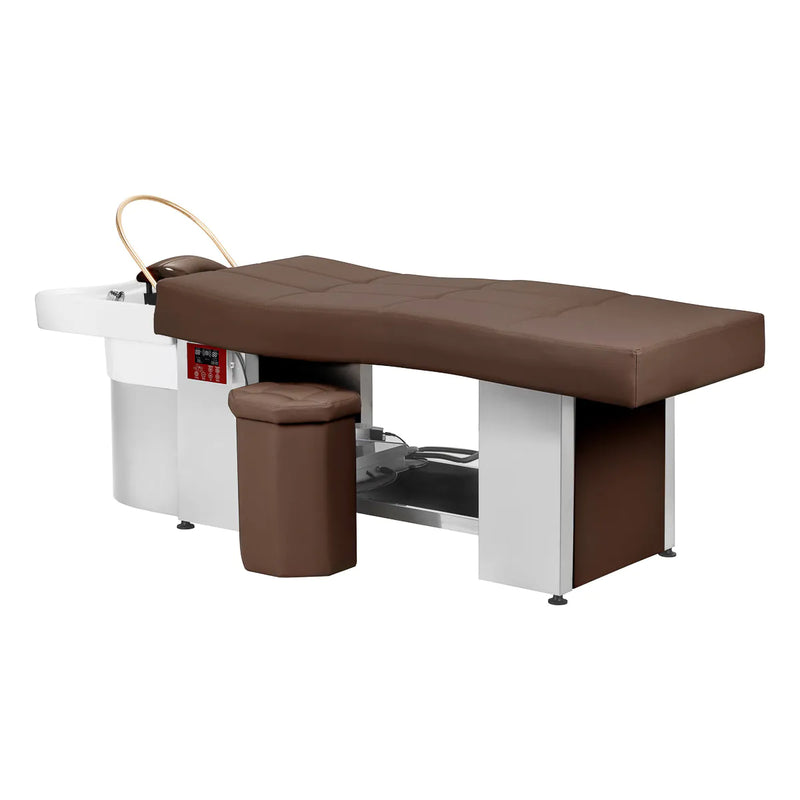 ACTIVESHOP Gabbiano Friseurwaschbecke Liege Head Spa 017 braun