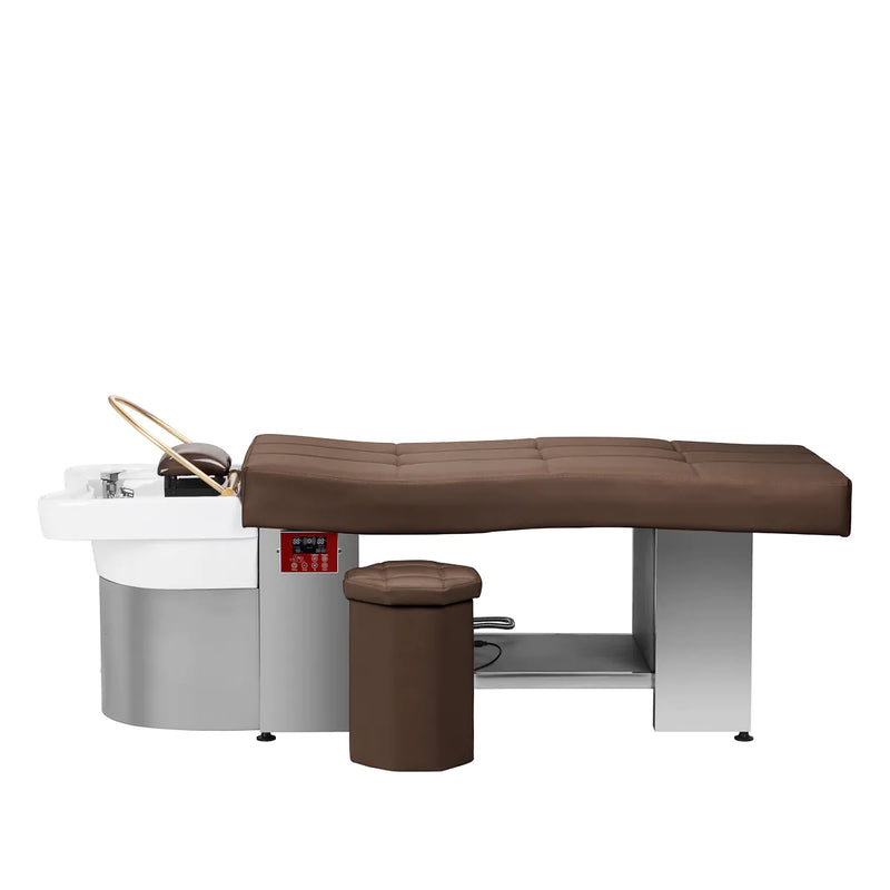 ACTIVESHOP Gabbiano Friseurwaschbecke Liege Head Spa 017 braun