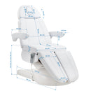 ACTIVESHOP Azzurro Lux Pedi-Kosmetikliege 3m weiß