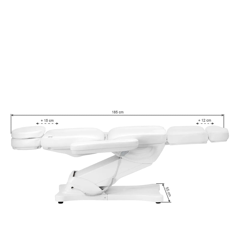 ACTIVESHOP Elektrischer Kosmetikliege SILLON CLASSIC 3 Motoren mit Heizung second edition weiß