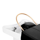 ACTIVESHOP Gabbiano Friseurwaschbecke Liege Head Spa 017B schwarz