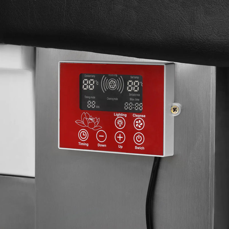 ACTIVESHOP Gabbiano Friseurwaschbecke Liege Head Spa 017B schwarz