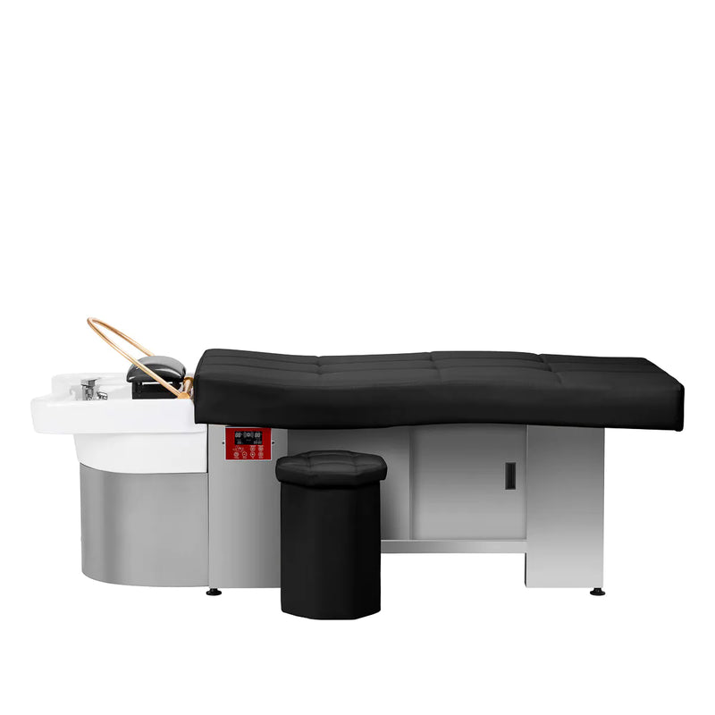 ACTIVESHOP Gabbiano Friseurwaschbecke Liege Head Spa 017B schwarz