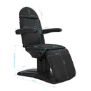 ACTIVESHOP Elektrische Kosmetikliege Sillon Eclipse 3 schwarz