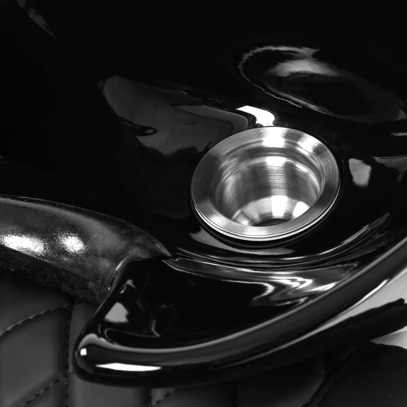 ACTIVESHOP Gabbiano Friseurwaschbecke Sylvia schwarz