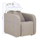 ACTIVESHOP Gabbiano Friseurwschbecke Sylvia beige