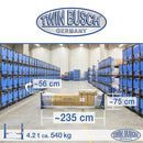 Twinbusch Garagenmodell - 2 Säulen Hebebühne 4,2 t - BASIC LINE autom. Entriegelung