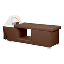 ACTIVESHOP Gabbiano Head Spa Malediven Friseurwaschbecken Liege Braun
