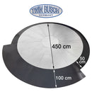 Twinbusch Auto-Drehscheibe / Schwerlastdrehscheibe für die Überflur-Montage