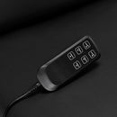 ACTIVESHOP Kosmetikliege elektrische 2240 Eclipse 3 Motoren schwarz mit einer Wiege