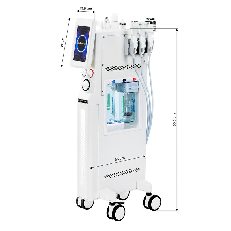 ACTIVESHOP Kosmetischer Kombi Giovanni 6in1 Ashe Super Bubble mit Wasserstoffgenerator