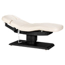 ACTIVESHOP SPA-Liege Sillon Relax cremefarben mit schwarzem Untergestell