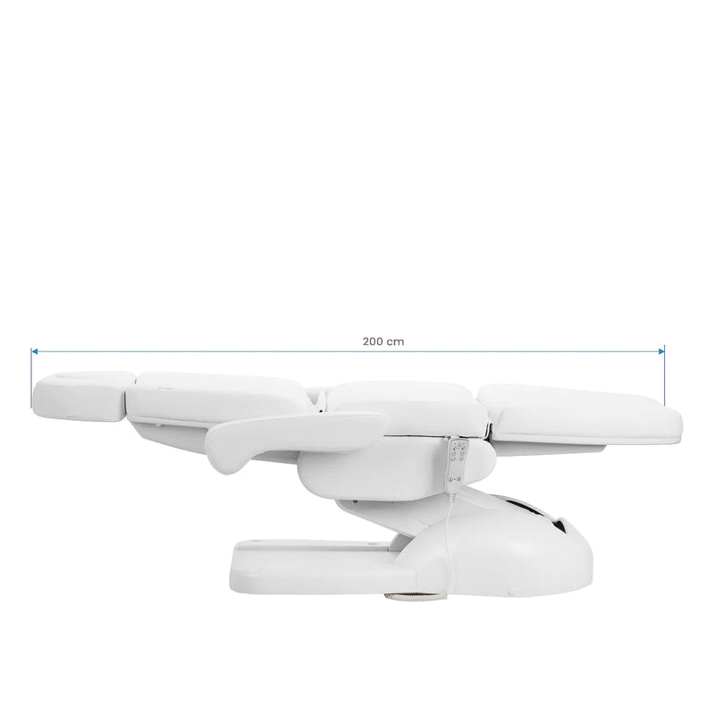 ACTIVESHOP Azzurro Lux Kosmetikliege 3m Weiß mit Heizung