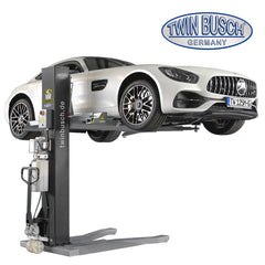 Twinbusch 1 Säulen Hebebühne 2.5 t Ultraflach - Mobil - Portabel - GREY-Line – Vorschau 2