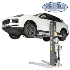 Twinbusch 1 Säulen Hebebühne 2.5 t Ultraflach - Mobil - Portabel - GREY-Line – Vorschau 8
