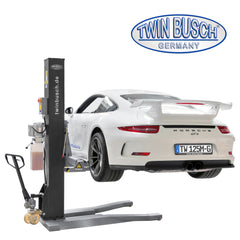 Twinbusch 1 Säulen Hebebühne 2.5 t Ultraflach - Mobil - Portabel - GREY-Line – Vorschau 3