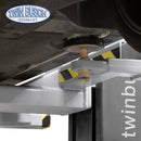 Twinbusch 1 Säulen Hebebühne 2.5 t Ultraflach - Mobil - Portabel - GREY-Line