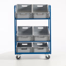 Rollcart Eurokastenwagen inkl. Eurokästen 1240x620