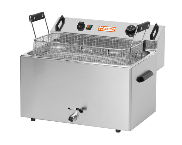 Locher Backwaren-Fritteuse 16 Liter Becken LFE16