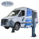 Twinbusch 2 Säulen Hebebühne 5.0 t - barrierefrei - HEAVY LINE - GREY-Line