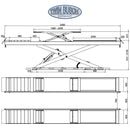 Twinbusch Auffahrscherenhebebühne 5.0 t - Unterflur - GREY-Line