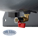 Twinbusch Druckluftkompressor liegend - 500 L - Grey