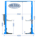 Twinbusch 2 Säulen Hebebühne 5.0 t - elektromagnetisch - barrierefrei - HEAVY LINE
