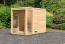 Karibu Gartensauna "Saunahaus Angkor 1" 4 Personen ohne Ofen
