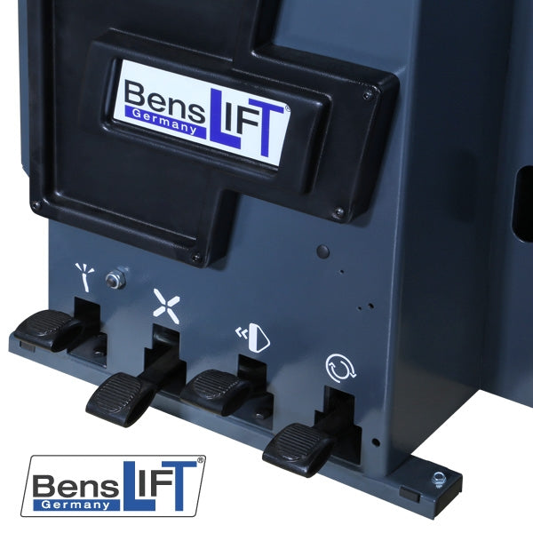 Benslift SEMI AUTOM. Reifenmontagemaschine- Schwingarmdesign BL300T+BL300T-HELP