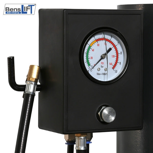 Benslift SEMI AUTOM. Reifenmontagemaschine- Schwingarmdesign BL300T+BL300T-HELP