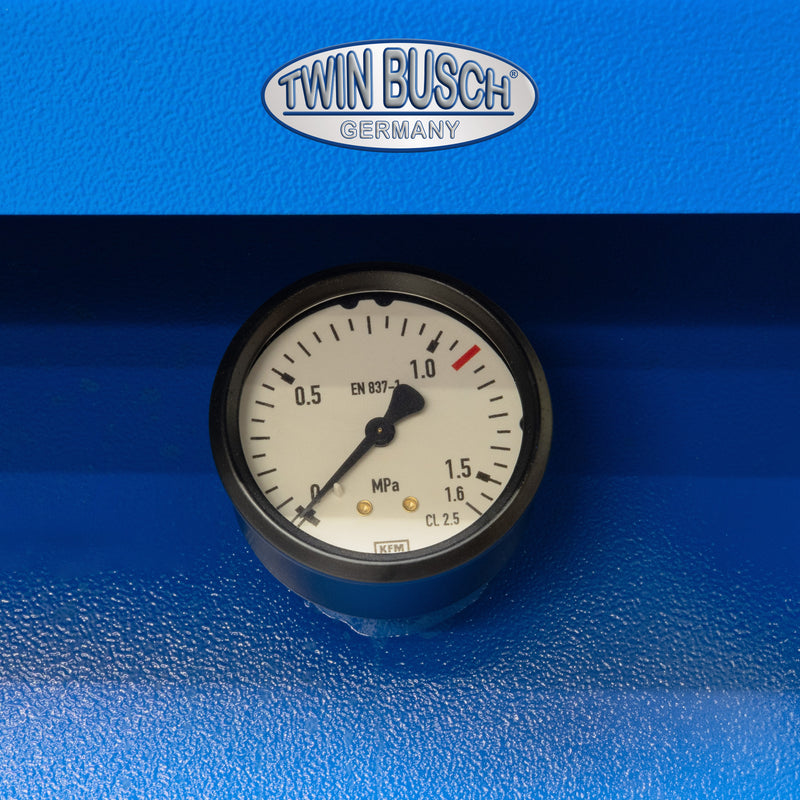 Twinbusch Schraubenkompressor liegend - 500 L - Grey