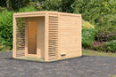 Karibu Gartensauna "Saunahaus Angkor 2" 5 Personen ohne Ofen