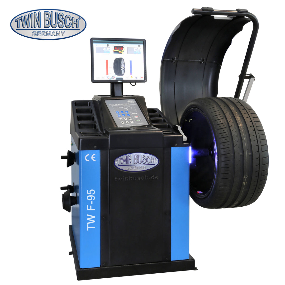 Twinbusch Reifenwuchtmaschine autom. - TFT Monitor - TWF-95