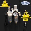 Twinbusch Reifenwuchtmaschine mit autom. pneumatischer Radspannung TWF-96-G