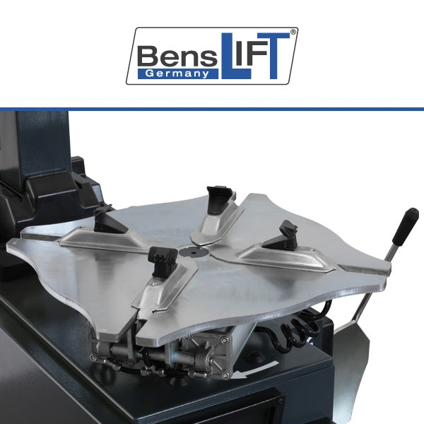 Benslift SEMI AUTOM. with pneumatic tilting mounting arm & auxiliary mounting arm – BL500T+BL500T-HELP