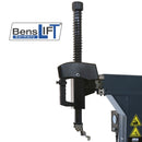 Benslift SEMI AUTOM. mit pneumatischen kippbarem Montagearm & Hilfsmontagearm – BL500T+BL500T-HELP