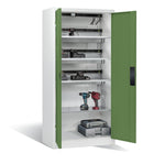 C+P Akkuladeschrank Serie 89, H1950xB930xT500mm